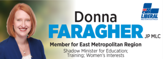 Wine Show Sponsor – Donna Faragher MLC